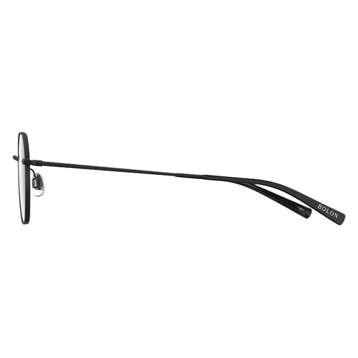 BOLON Tyrannosaurus myopia glasses frame new product titanium frame retro frame women round frame BA7000 B11-Mumph black