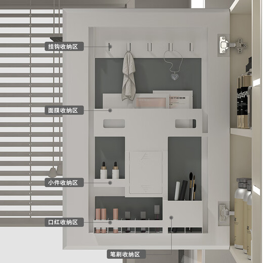 New Neiss new cream-style rounded corner bathroom cabinet ceramic integrated basin deepened and widened small apartment thickened stainless steel washbasin 4837 stainless steel hanging cabinet single cabinet (with a spray faucet + full set of accessories)