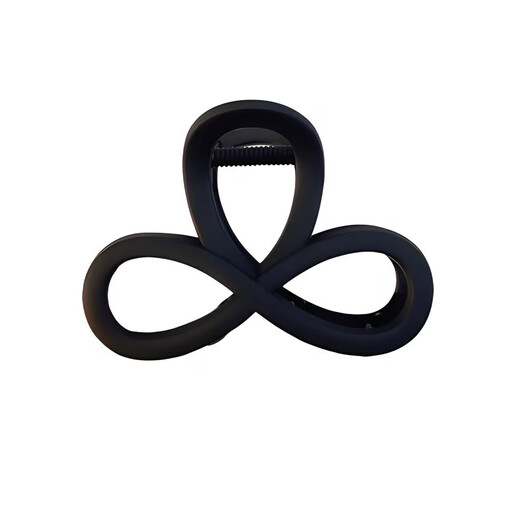 Two generations of happy hair clips for women with small hair volume 2025 new high-end back head hair clips medium size hair shark clip headwear coffee color