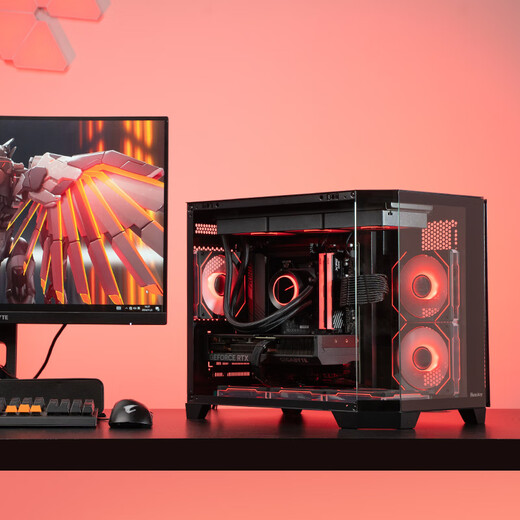 Gigabyte 24-issue interest-free R7 9700X/RTX4070TIS/rtx5070/ti no graphics card transition host game sea view room diy assembly computer host design complete machine three R7 9700X/32G/1T/9070XT