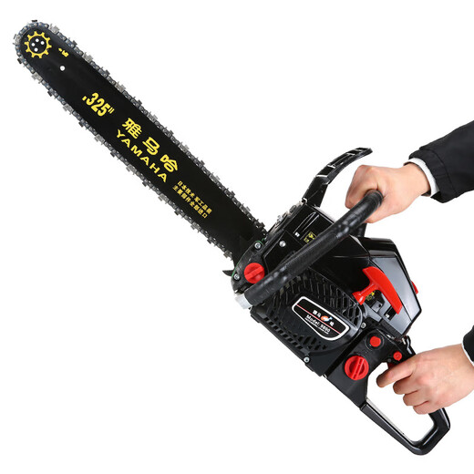 Yamaha 9800 chain saw, gasoline saw, logging saw, high-power chain saw, imported configuration, woodworking saw and tree felling machine, black model with +1 imported chain