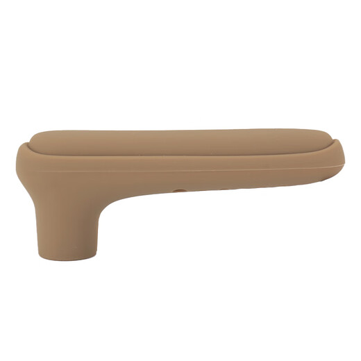 Bingyu anti-collision door handle protective cover silicone door handle child safety wall anti-collision cover L-shaped brown 2 pieces BH-615