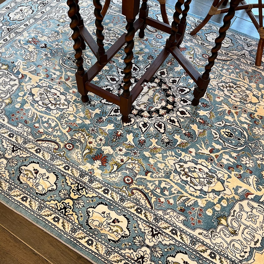 Carpet retro Persian South Sea style pearl velvet Persian pattern gradient color classic light luxury versatile 200*300C M