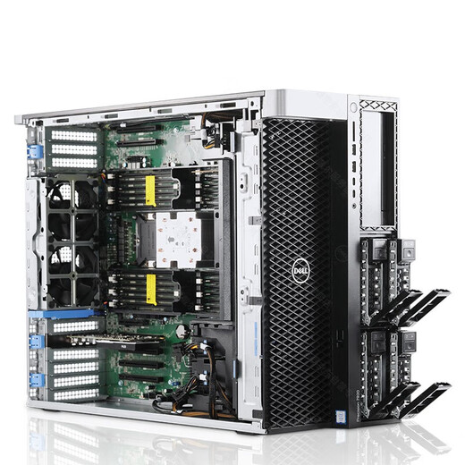 戴尔（DELL）【T7920】【图形工作站台式机】GPU服务器主机 2个金牌6230R丨256G丨2T固态+16T丨RTXA4000-16G