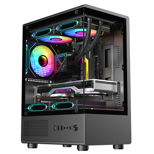 MSI AMD Ryzen R7 9700X/5700X/R5 9600X/9500F/7500F barebone e-sports game live transition desktop computer host complete machine diy assembly machine R5 5600GT丨16G D4+512G M2