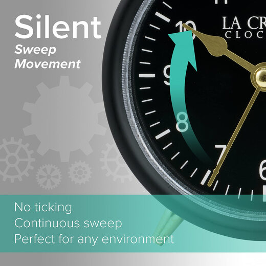 La Crosse Technology Alarm Clock Classic Style Desktop With Alarm Clock Function