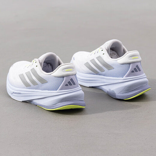 Adidas lässige Schuhe Frauenschuhe Frühling und Herbst neue Sportschuhe Supernova 2 Leichte schockabsorbierende Laufschuhe GW6174 JS3047 Symbole Grau/Silbergrau Violett 39