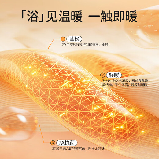 OUYUN baby bath towel soft absorbent newborn baby quick-drying bathrobe newborn bath children's towel quilt spring and autumn Eli Duck 135cmx65cm