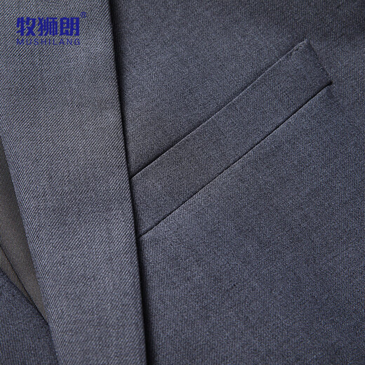 Mushilang suit men's four seasons slim professional business formal top men's casual suit jacket single suit men's clothing