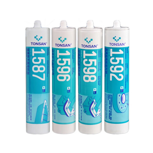 可赛新1587 1596 1598 1592平面密封剂 耐高温法兰件设备密封 黑色1598-310ml