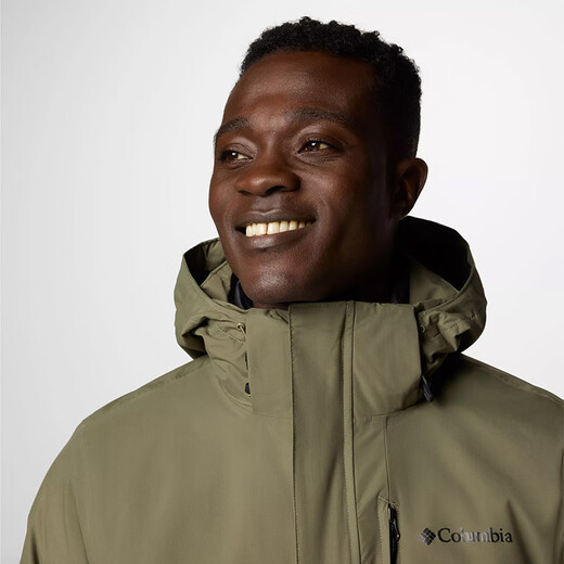 Columbia哥伦比亚冲锋衣男秋冬户外防水保暖棉内胆三合一外套WE3892 397 XL 185/104A