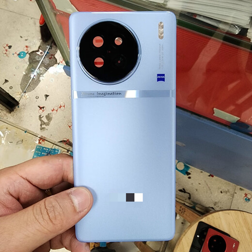 Suitable for VIVOx90 original back cover X90pro original glass mobile phone back cover + original battery cover shell rear screen X90 ice blue