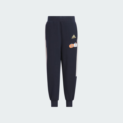 阿迪达斯 （adidas）阿迪达斯童装春节款轻运动男女小童加绒束脚运动裤JF3877 JF3878 104 cm