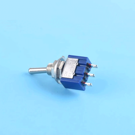 Blue toggle switch 6mm toggle switch MTS-102/103/202/203 single pole/double pole blue MTS-102 (2 pieces)