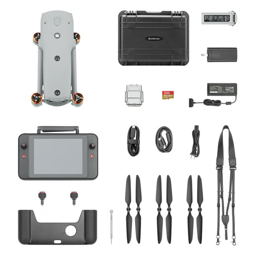 Daotong Intelligent (Autel) UAV Photographie aérienne Haute définition professionnelle adulte MDX UAV EVO MAX 4T Power Survey Inspection et peinture Mesure Mesure Drone Relay Self-Fight Large Load Load Single Electric Set * 1 + Battery * 3 + Multi-charge * 1 + Casting Device * 1 1