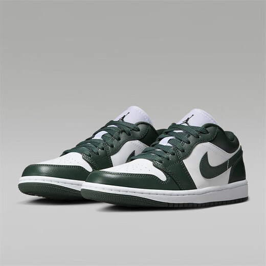 
Nike (NIKE) aj1 Low Nike men's and women's shoes autumn new air jordan low-top shoes trendy sports basketball shoes olive green white DC0774-113 37.5