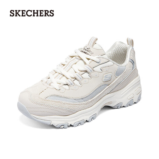 Skechers Milk Tea Bear 3rd Generation Women's Shoes Retro Panda Dad Shoes Thick-soled Heightening Shoes Versatile Casual Sports Shoes 896276