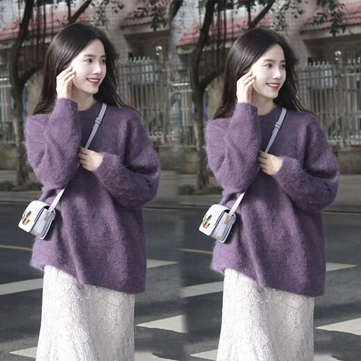 Xiao Yu (XIAOYU) 2025 Spring, Autumn and Winter New Women's Two-Piece One-piece Dress Suit for Small People to Wear Matching Clothes Sweater + Skirt Set One Size 85-135Jin Jin is equal to 0.5 kg