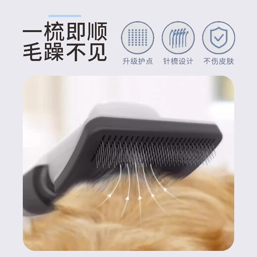 Xuanyuan Home Pet Care Hair Extractor Cat and Dog Hair Cleaning Vacuum Cleaner Special All-in-One Hair Grooming Machine Hair Suction Comb Artifact White 4-in-1 Wireless Hair Combing Machine 100W