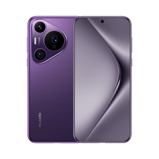 Huawei (HUAWEI)pura70pro Huawei P70 smartphone interest-free installment Roland Purple 12GB+512GB 12-item white strips without interest