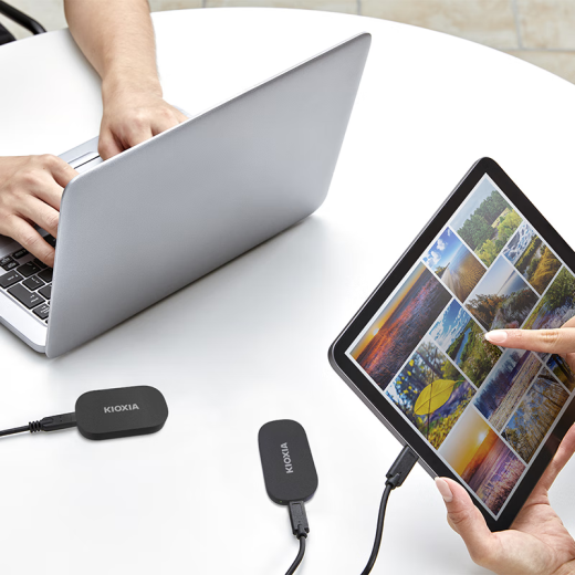 Kioxia NVME Mobile Solid State Drive (PSSD) XD20 Portable Speed ​​Transmission Speed ​​1050 Mo / s XD20 1TB