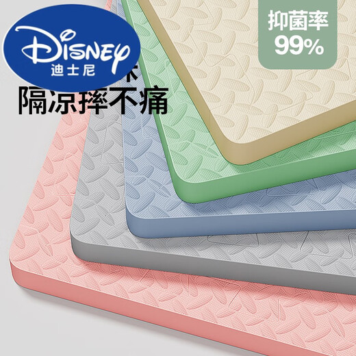Disney (Disney) bébé rampe de mousse de mousse de mousse de sol bébé chambre épaissie de tapis d'épissage enfants rampant tapis tatami tapis blanc + eau verte claire (couleur de sommeil) 30x30x1,2 cm (4 pièces) peut être placée 0,36