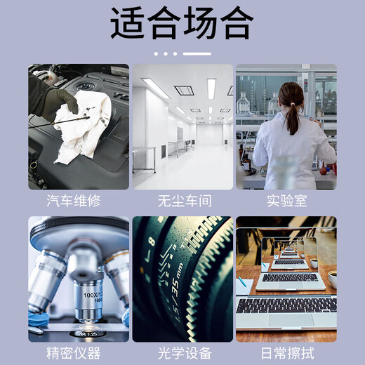 Padilin dust-free cloth industrial dust-free paper wiper precision instrument screen cleaning dust cloth microfiber non-woven cloth