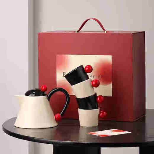 Xiduomi housewarming gift, wedding gift, complete set of tea set for newlyweds, engagement celebration, moving to new home, lady’s warm house, teacher’s day