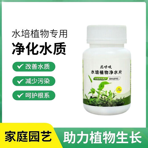 Fresh flowers, rich bamboo nutrient solution, hydroponic plant water purification tablets, disinfection tablets, flower shop purification water quality, hydroponic plant water purification tablets*5 bottles