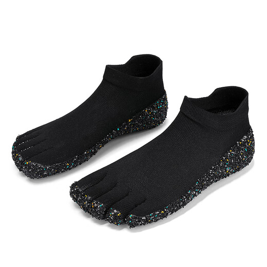 CDAC yoga five-finger shoes for women, indoor skipping rope, Pilates, barefoot comprehensive training, home thumb separation, fitness and sports for men 22098 gray split toe model, partial size 40