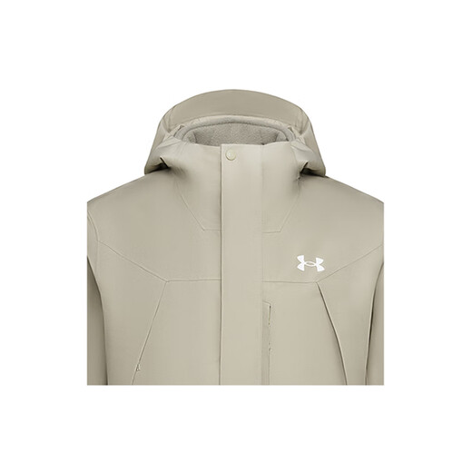 UNDERARMOUR UA Autumn and Winter EF Men and Women Couple Three-in-One Outdoor Sports Jacket 6012831 Mori Dog Brown Gray 203 L