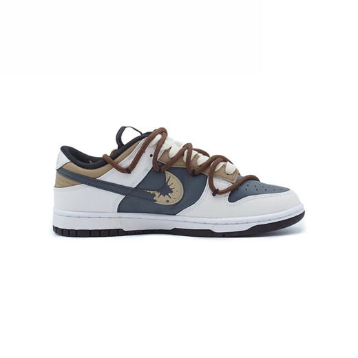 耐克（NIKE）球鞋定制 Nike  黑糖奶茶 小众穿搭 舒适百搭 男女款 男款DD1391-100 定制款15天内发 42.5