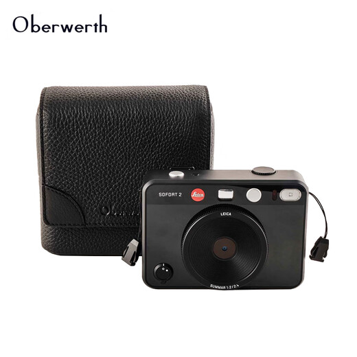 Leica Sofort 2 Polaroid Camera Bag Oberwerth Bag de fotografía específica Portable Strip Strip Bag Flame Red 993-831