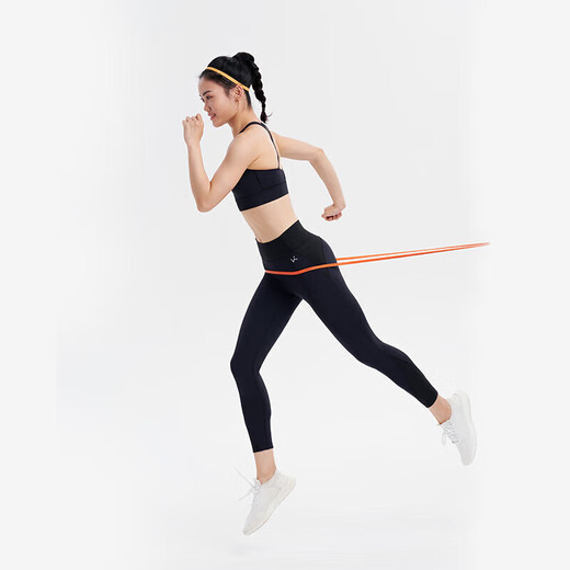 Keep Quick-drying elastic high-waist hip-lifting women's sports yoga pants fitness pants tight and slimming 12499 classic black L