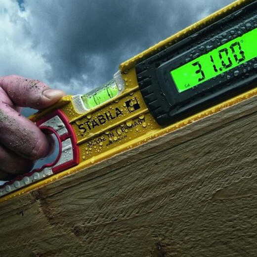 STABILA German digital display level 196 decoration installation high-precision measuring electronic ruler length 100cm