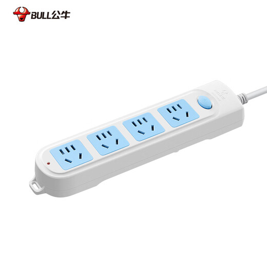 Bull (Bull) Neuer nationaler Standard-Socket/Kabelplatine/Stecker/Zeilen-Stecker/Drahtplatine/Drag-Board 4-Position Gesamtsteuerung Gesamtlänge 5 Meter GN-601