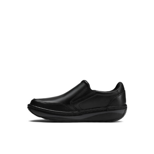 
Clarks Qile air cushion king series men's shoes new soft and breathable business casual commuter lovable leather shoes daddy shoes black 261798347 41