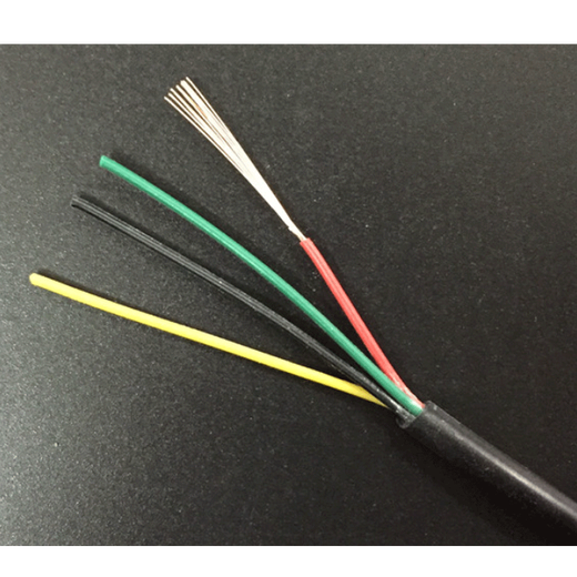 Qingxin Micro multi-core signal cable (1 meter) AVVR4 core 0.3 square meters