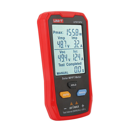 Uni-T Industrial Products UT673PV фотоэлектрический модуль Максимальный тестирование силового тестера Солнечное пиковое напряжение.