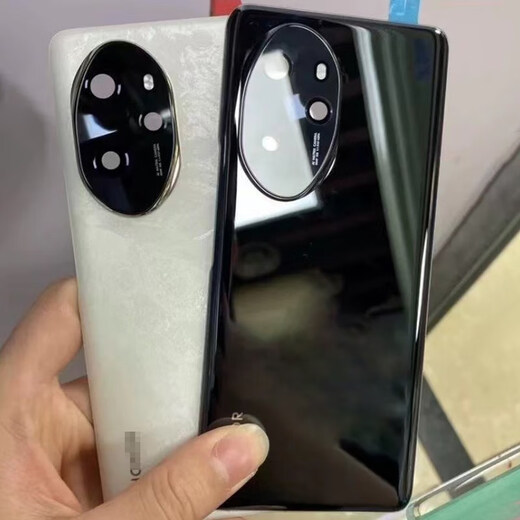 P Suitable for Honor 100/100pro mobile phone glass back cover original battery back shell original rear screen back cover Honor 100 Monet Purple original back cover