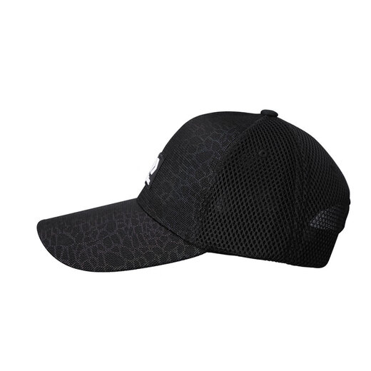 Dayiwa Black Laser Fishing Hat DCN-9209C Half Mesh Hat Fashionable Breathable Sun Visor Black (Laser) One Size