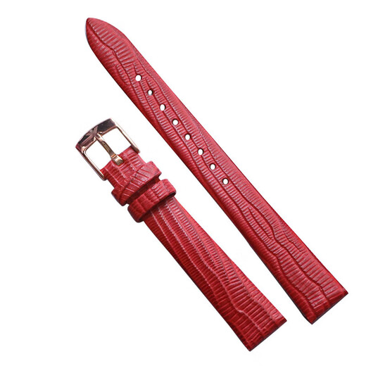 
GISIRTON adapted to Armani watch strap cowhide ladies 14mm substitute AR1876/1726/1911/1681/1926 chain AR11150 (green rose gold buckle) 14mm