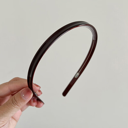 Xiang Wan acetic acid thin headband for women, non-slip, non-slip, toothed, face-washing, outing headband, hairpin, crushable hairband