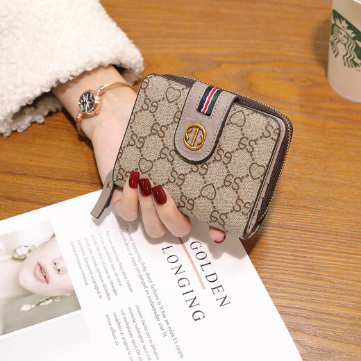 Mingxia Women's Wallet 2024 Nouveau portefeuille de mode Long Niche Design Sac à cartes multi-cartes simples SALLET PINET Long Rose