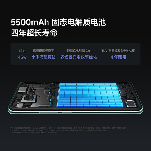 Xiaomi (MI) Redmi note14 Pro 5G mobile phone Dimensity 7300 1.5K high-gloss eye protection screen IP68 waterproof 8GB+256GB Midnight Black Xiaomi mobile phone Redmi mobile phone