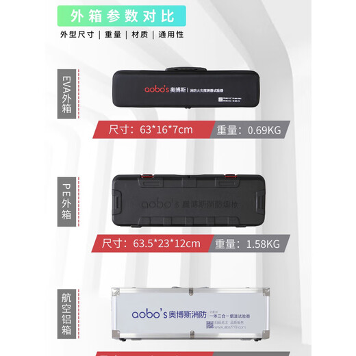 Orbos retractable fire bong two-in-one smoke and temperature detection equipment and tools Smart two-in-one 8.2-meter retractable model