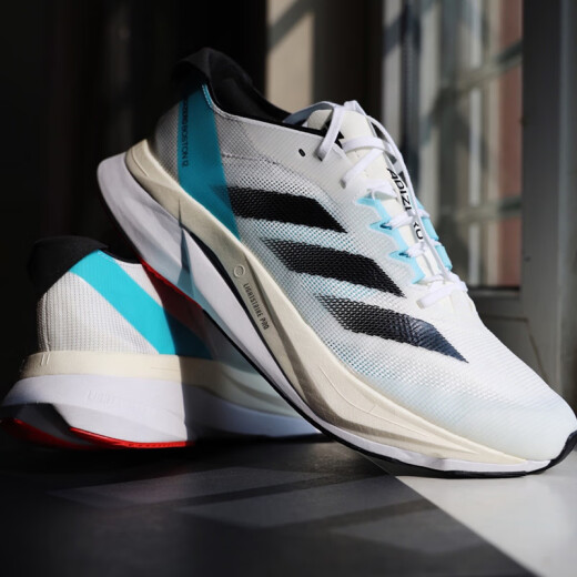 阿迪达斯 （adidas）Adizero Boston 运动鞋男鞋女鞋2023跑步鞋HP614 黑白HQ1349 36