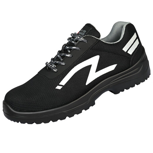 Labor protection shoes for men, summer style, anti-smash, anti-puncture, steel toe, lightweight, breathable, comfortable, wear-resistant, anti-slip work shoes, SR grade anti-slip 6623D, wear-resistant, anti-slip, anti-smash 42