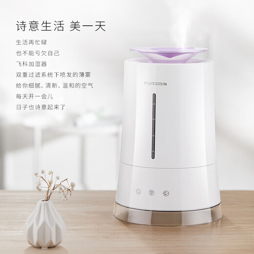 Air Humidificateur FH9225 Aromatherapy Machine Purification Climatiseur Air Capacité Small Home Office Silencieux Feike FH9227 Blanc et bleu
