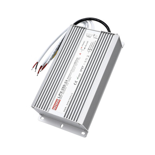 MZMWIP67防水开关电源220转24V12V36V48VA直流LED户外变压器350W LPV-200-12200W12V